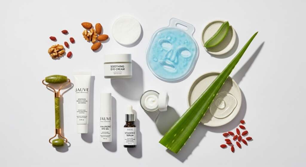 dry skin around eyes