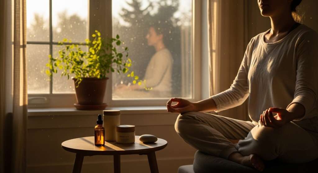 dry skin around eyes