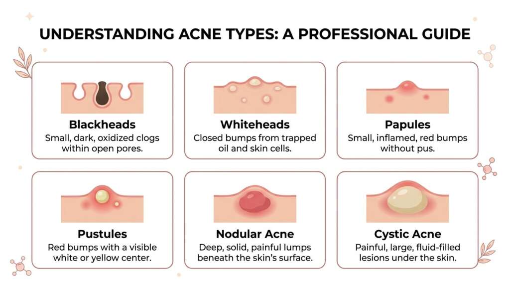 forehead acne